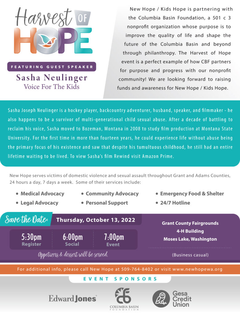 Harvest of Hope | www.newhopewa.org